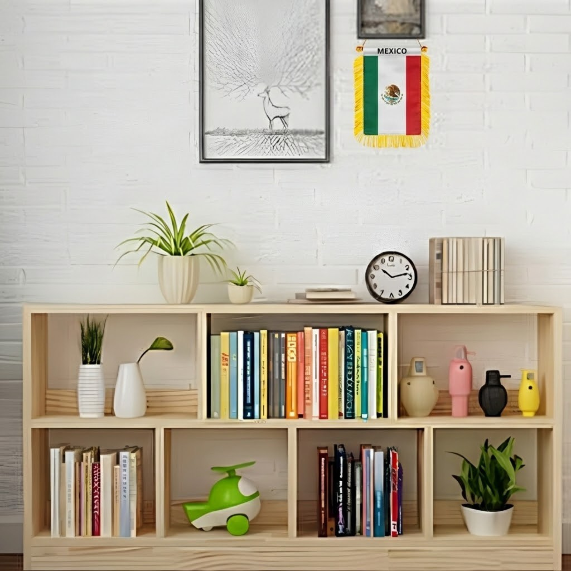 Official FIFA 2026 Mexico Car Window Mini Decorative Flag