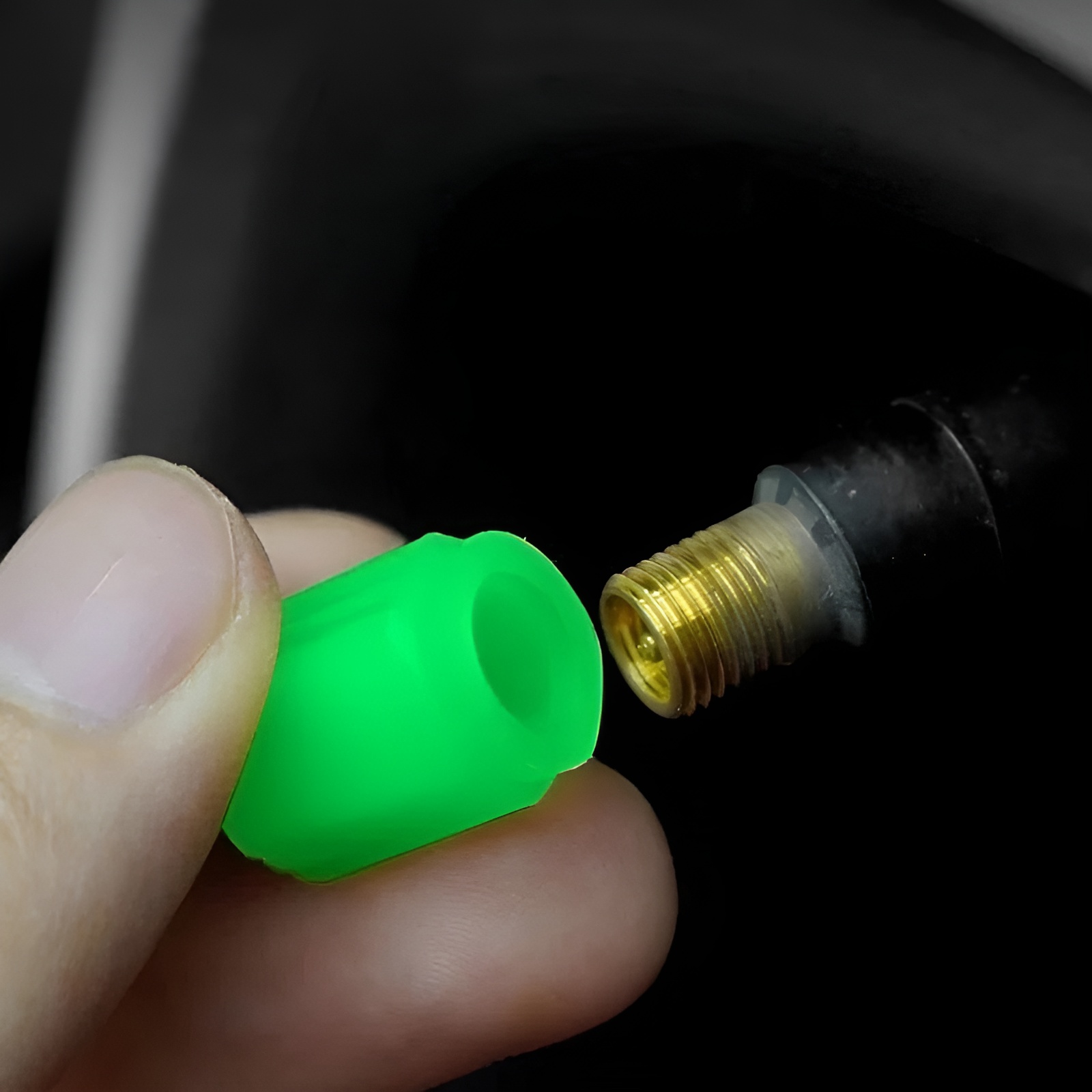 Universal Glow Wheel Tire Valve Caps