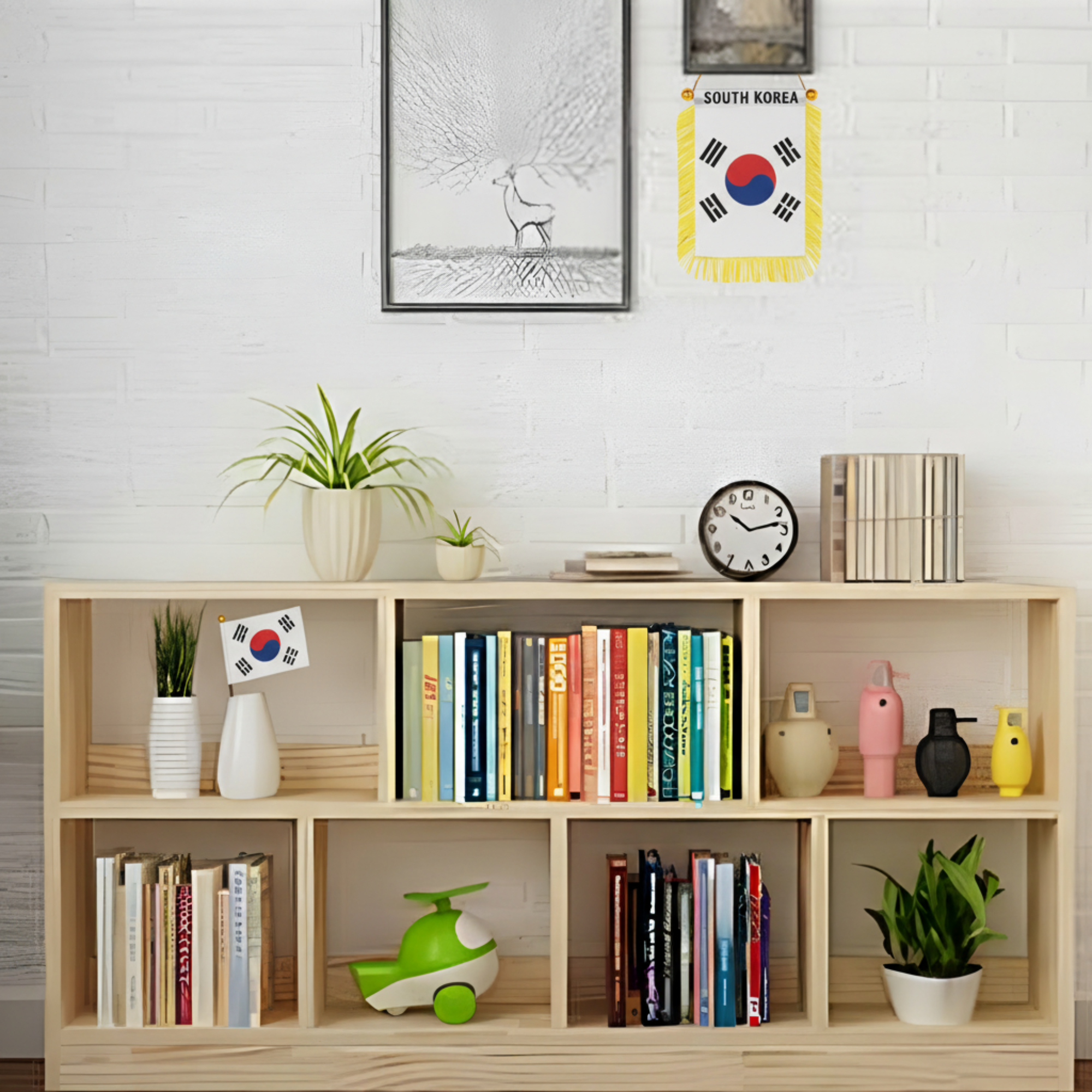 Official FIFA 2026 South Korea Car Window Mini Decorative Flag