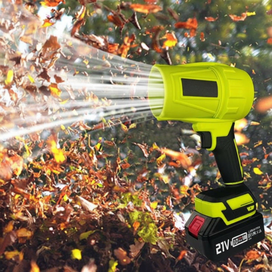 Cordless Portable Turbo Jet Blower Kit For Home Cleaning