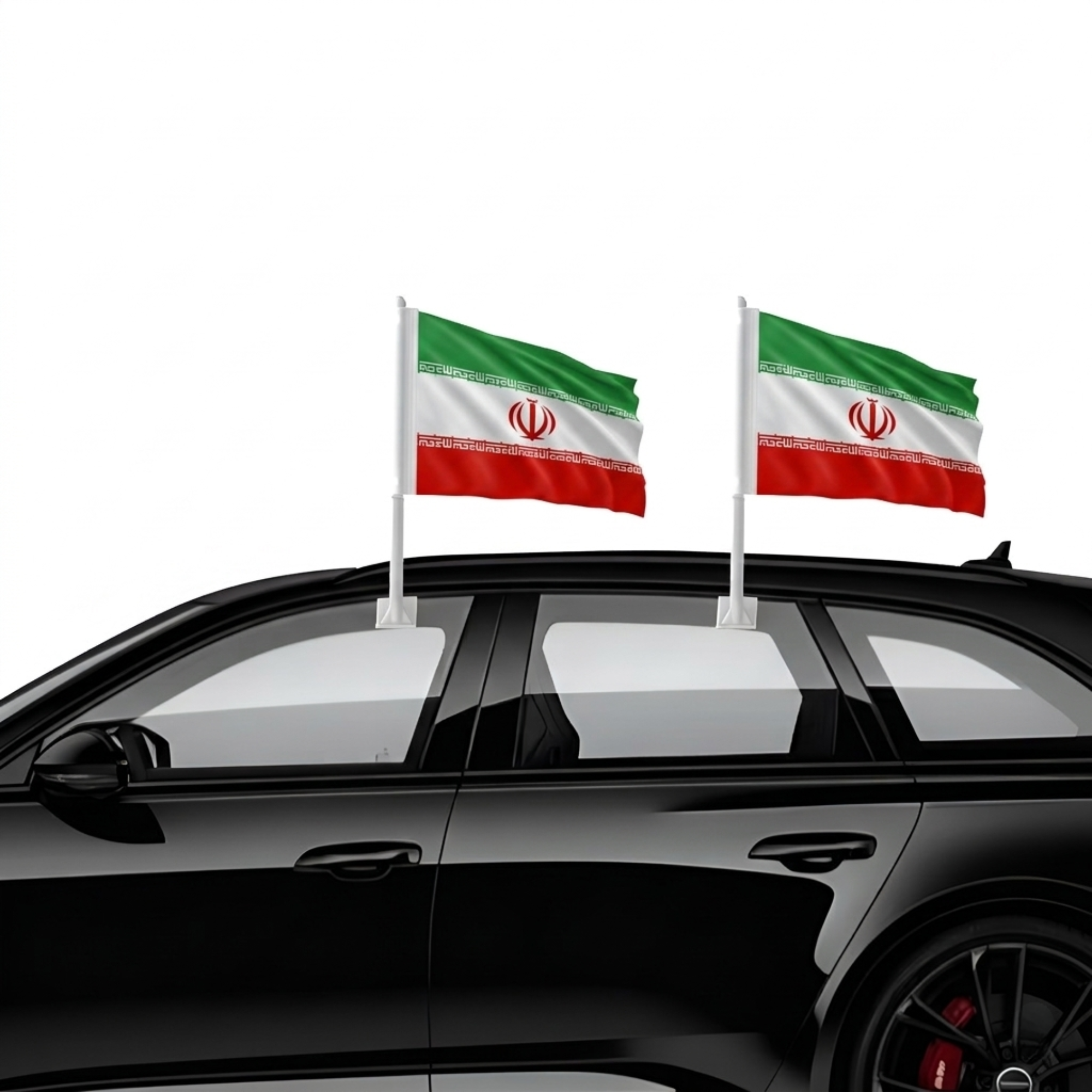 Official FIFA 2026 Iran Car Flag