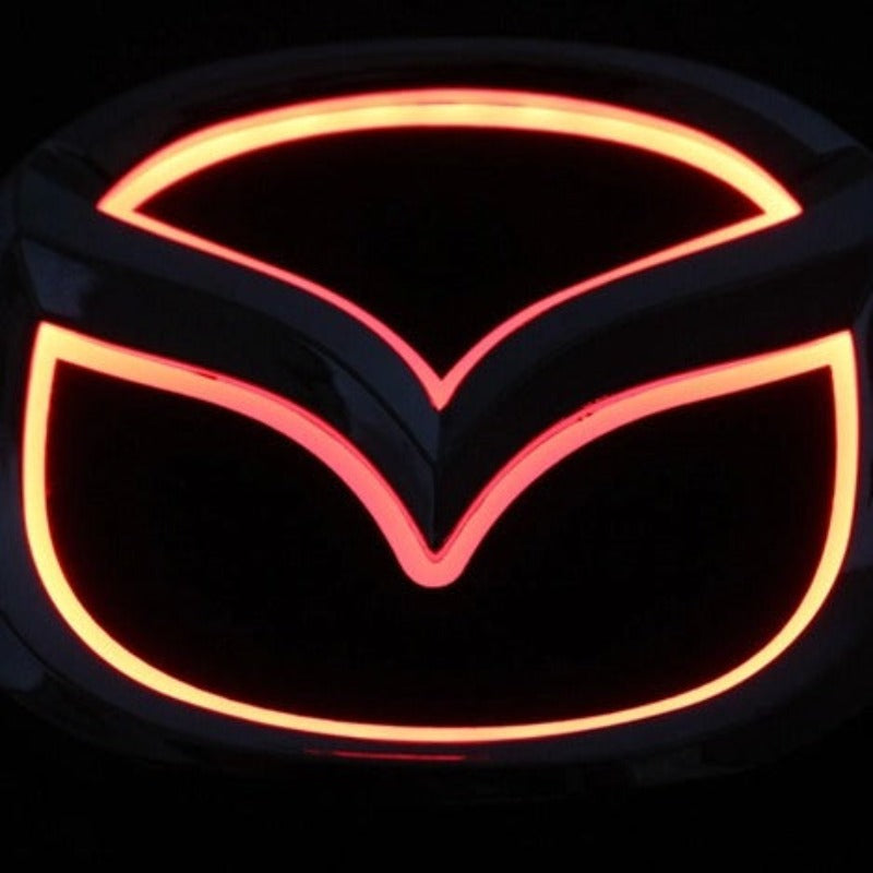 LED Light Up Mazda Emblem-Car Door Sills