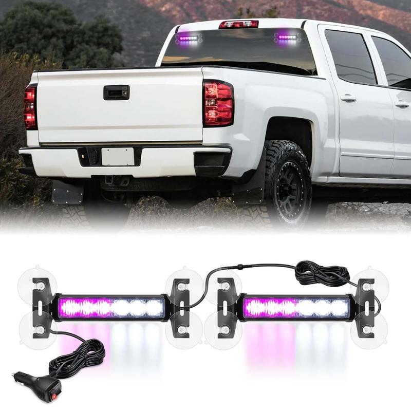 Amber Traffic Advisor Strobe Lights For Cars