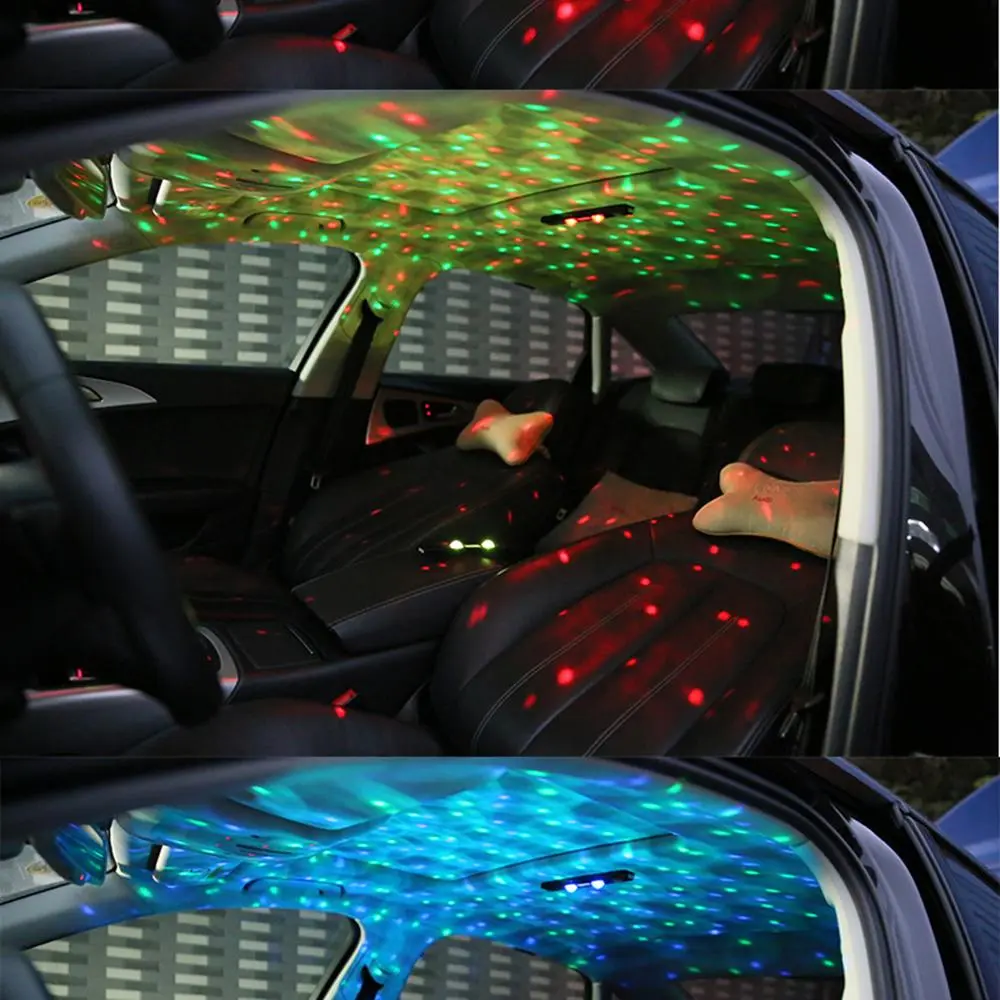 Wireless RGB Car Interior LED Light With Remote Control And USB