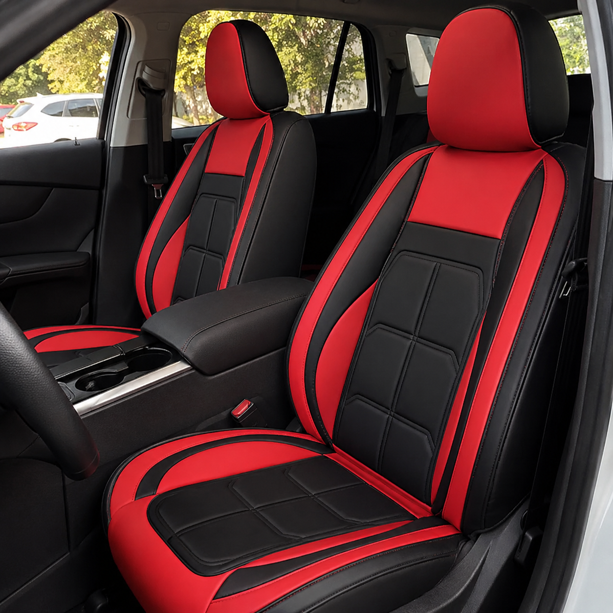Pack Of 2 Waterproof Car Seat Stylish Covers