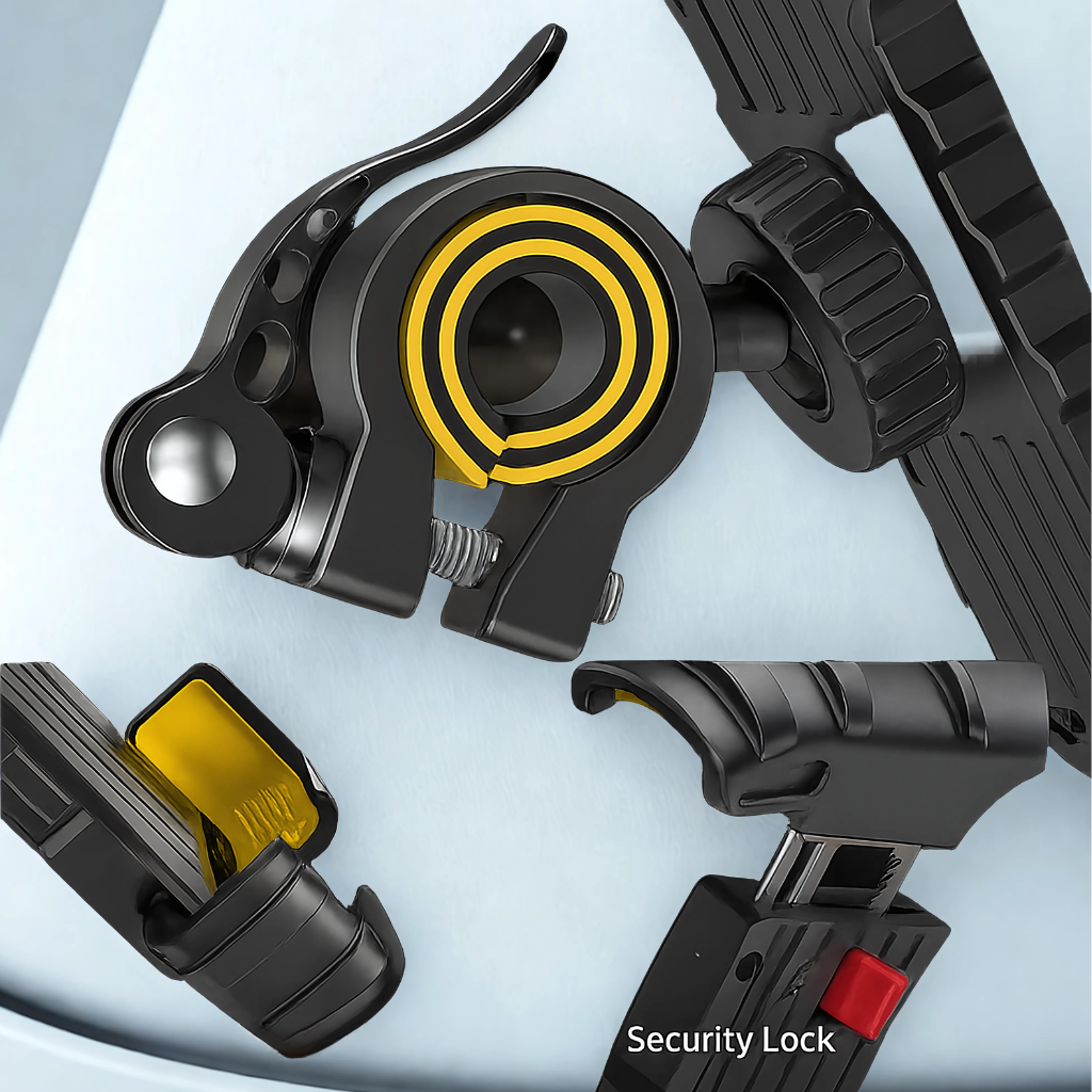 Bike Phone Motorcycle Mount Holder Handlebar Cell Phone Clamp