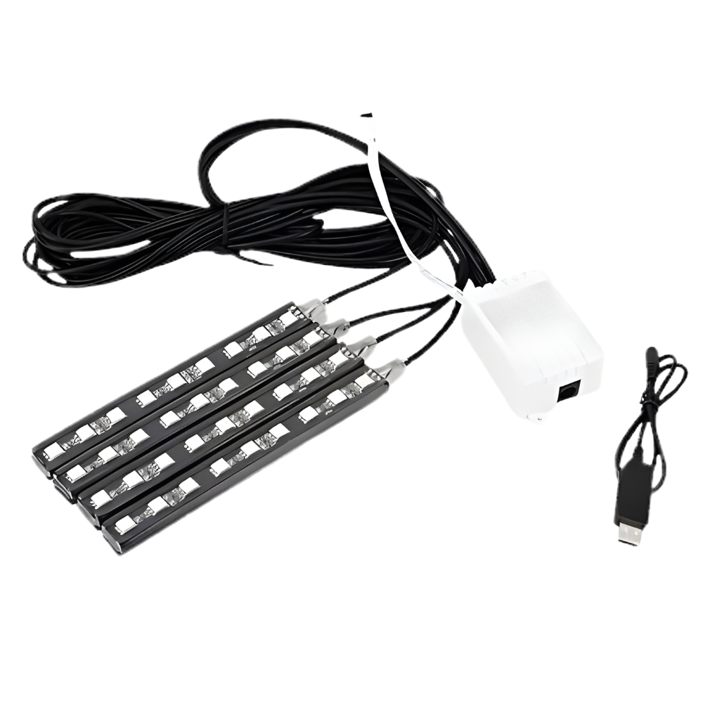 Customizable LED Under Glow Lighting Kit for Vehicle