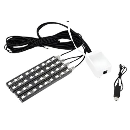 Customizable LED Under Glow Lighting Kit for Vehicle