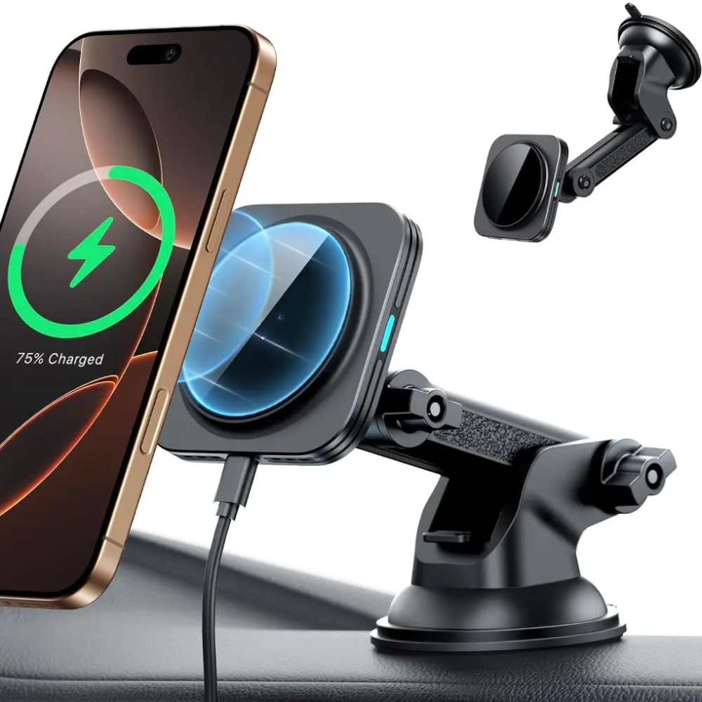 MagSafe Car Mount Charger, MagSafe Car Charger, Dashboard Magnetic Wireless Charging Mount