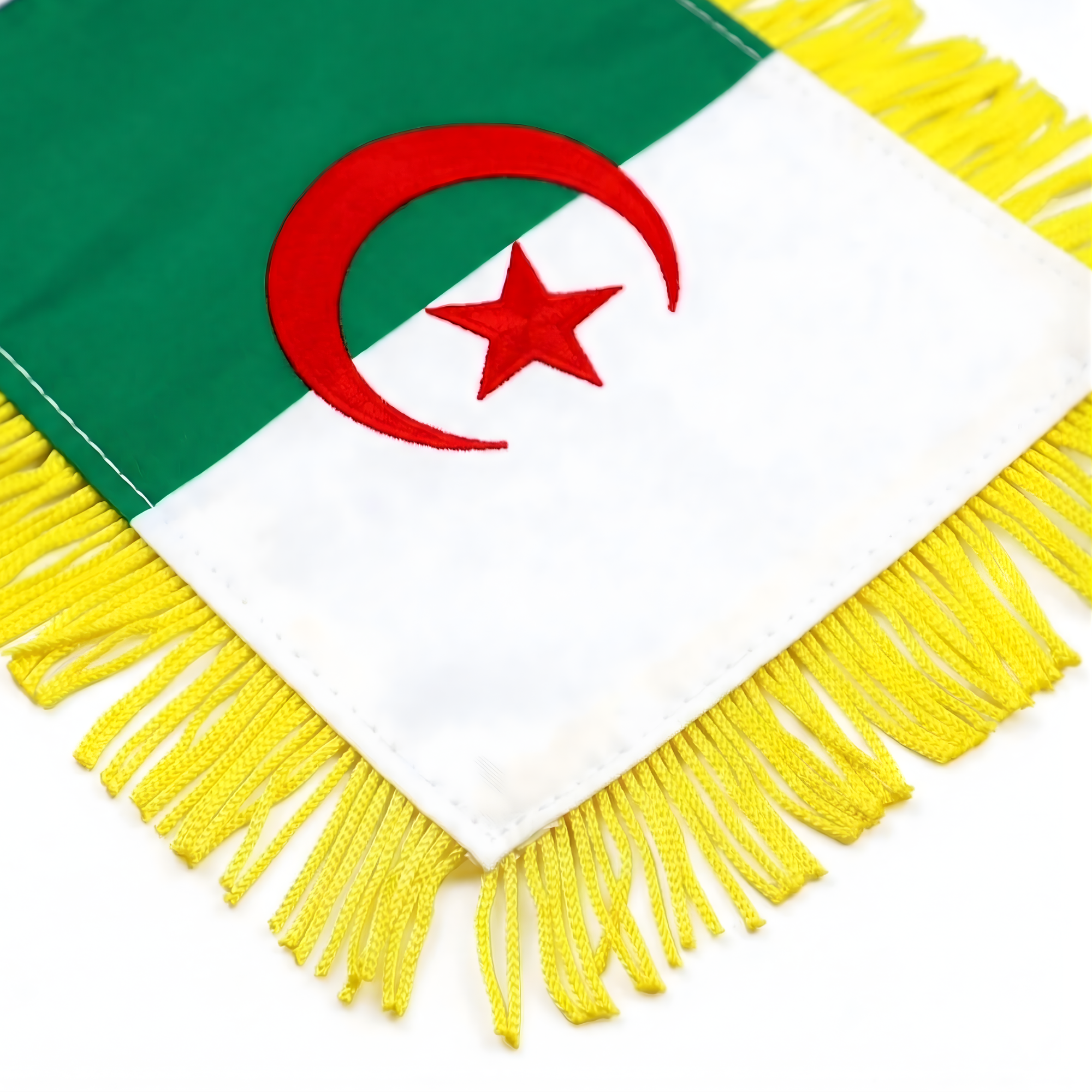 Official FIFA 2026 Algeria Car Window Mini Decorative Flag