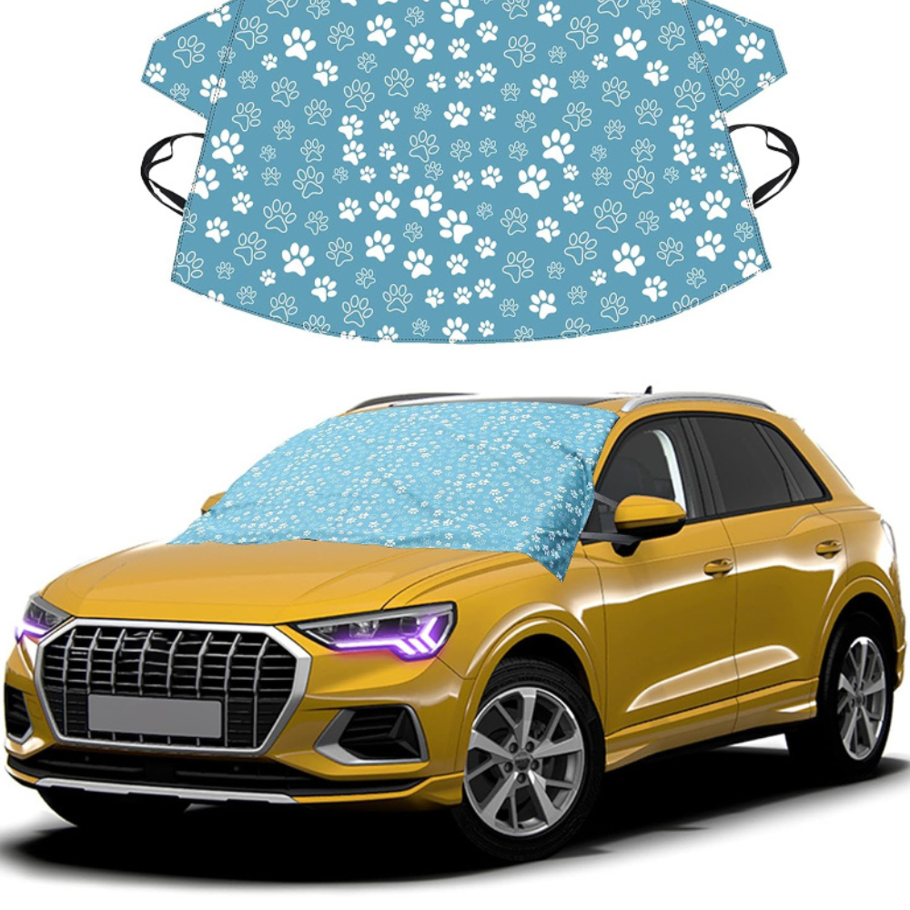 Ice And Snow Windshield Car Cover-Car Door Sills