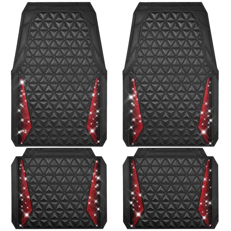 Universal Anti Slip Car Mats And Seat Cover Set