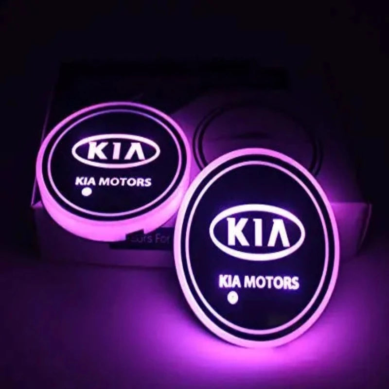 KIA Car Cup Holder Lights-Car Door Sills