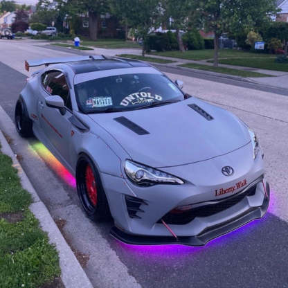 Underbody LED Color Chasing Kit-Car Door Sills