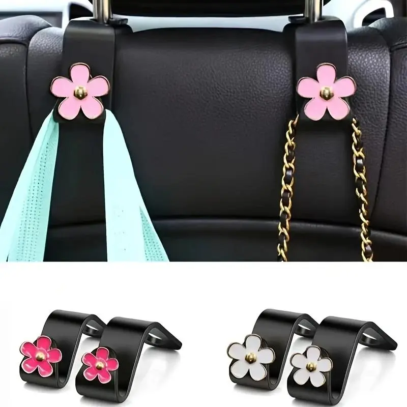 Pack Of 2 Multifunctional Car Seat Back Storage Hooks
