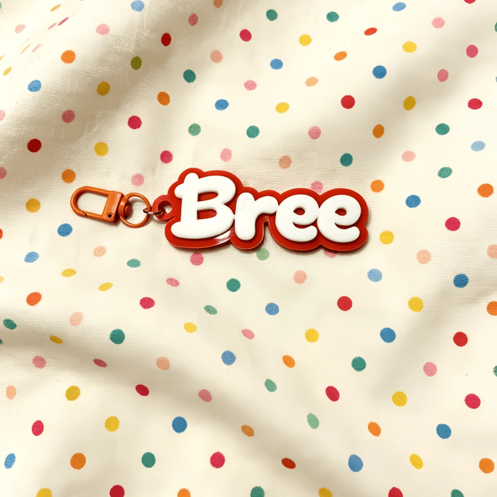 Customized Name Keychain For Handbags Backpacks And Luggage