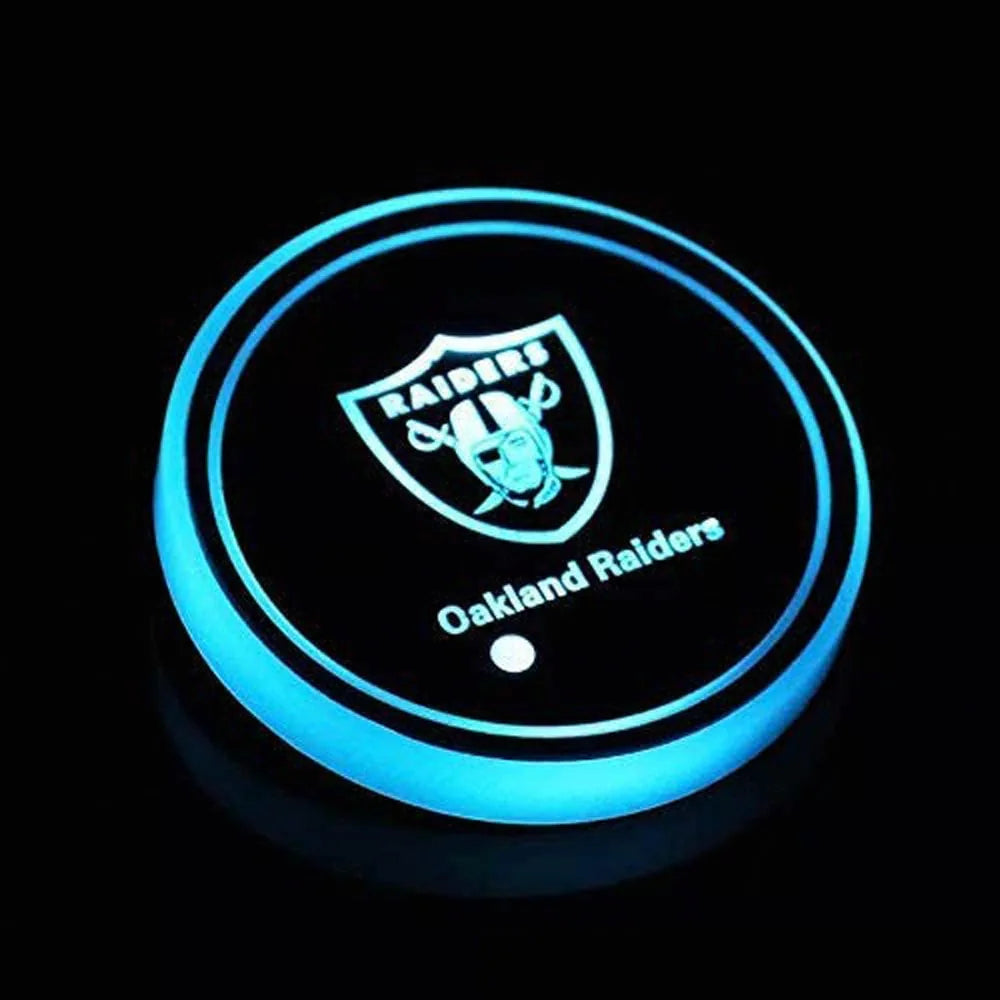 Oakland Raiders Car Cup Holders-Car Door Sills
