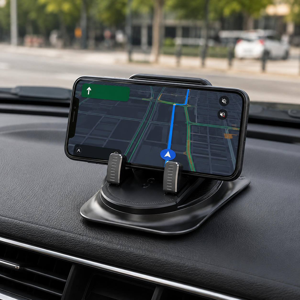 Non Slip Adjustable Dashboard Mount Car Phone Holder