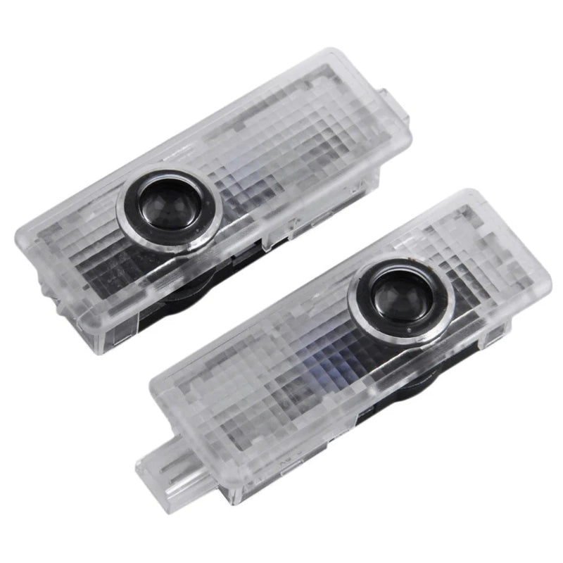 Set Of 2 BMW M Door Ghost Light Logo-Car Door Sills