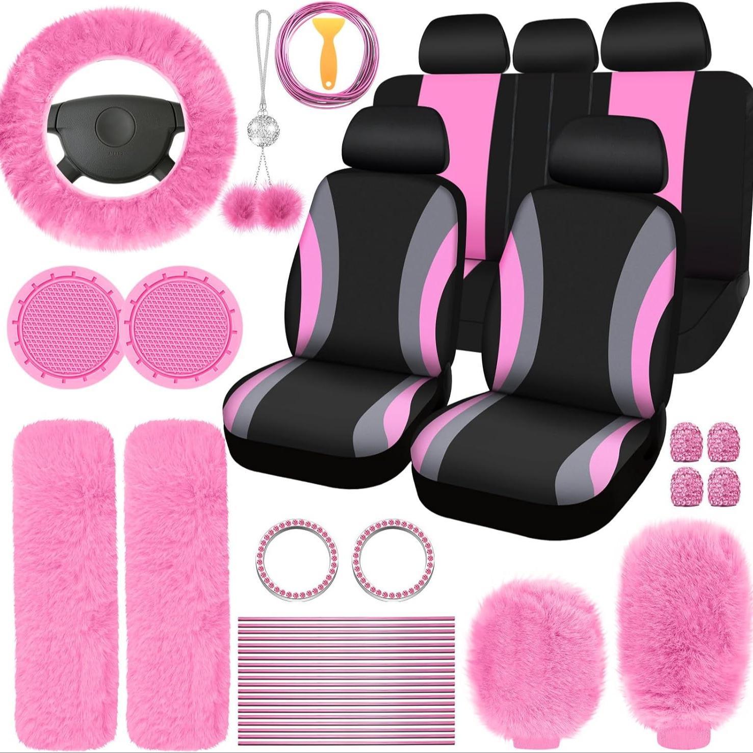 Decorative Car Interior Cover Set For Cars And SUVs