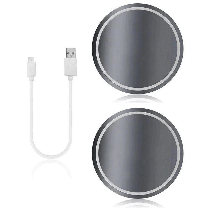 Skull Car Cup Holder Lights-Car Door Sills