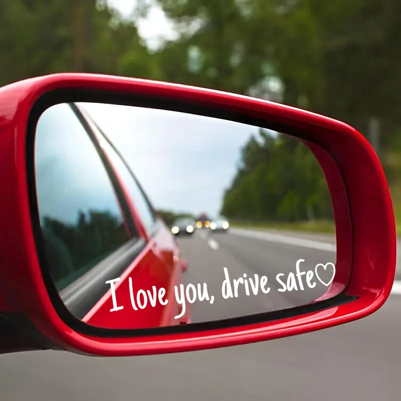 12 Pieces Universal Car Rearview Mirror Sticker