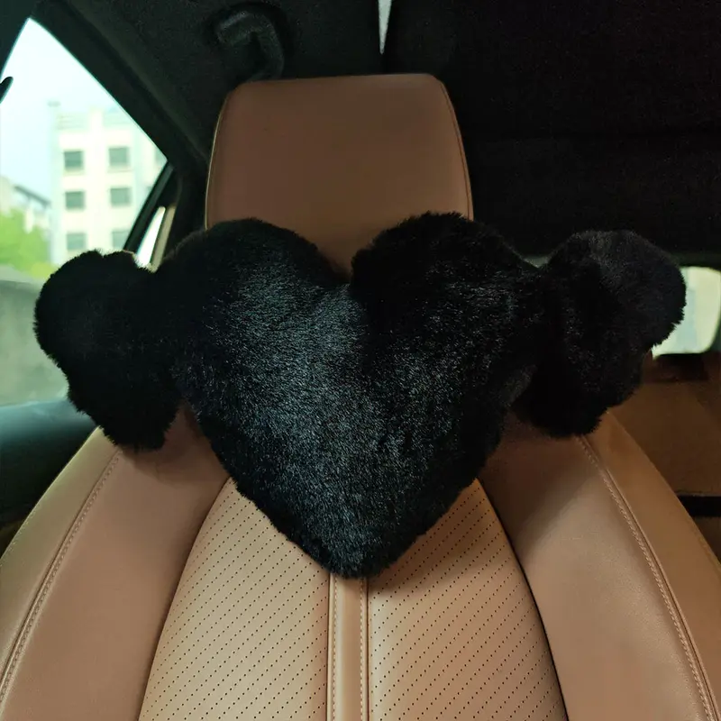 Cordate Shape Headrest Car Seat Pillow For Women