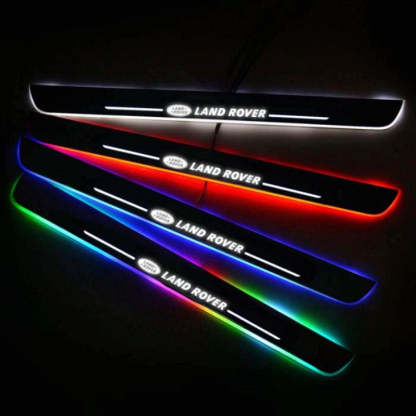 LED Wireless Illuminated Land Rover Door Sills-Car Door Sills