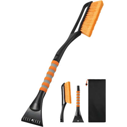 Dual Function Snow Brush And Ice Scraper Tool-Car Door Sills