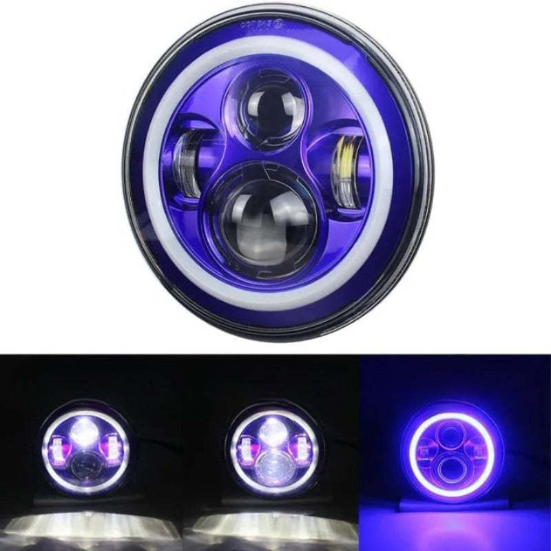 Set Of 2 Purple Headlight For Wrangler-Car Door Sills