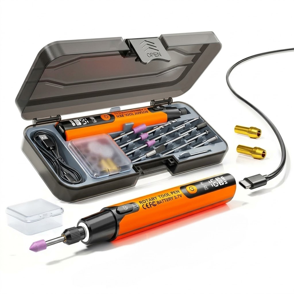 USB Powered Multi Speed Electric Grinding Polishing Tool Set And Car Polisher