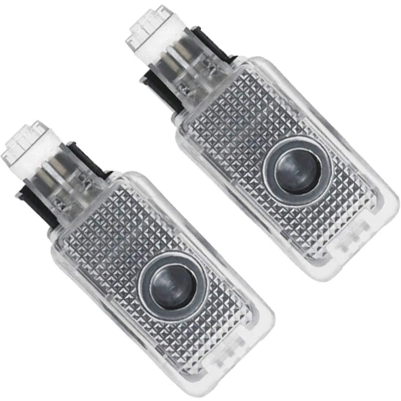 Set Of 2 BMW M Door Ghost Light Logo-Car Door Sills