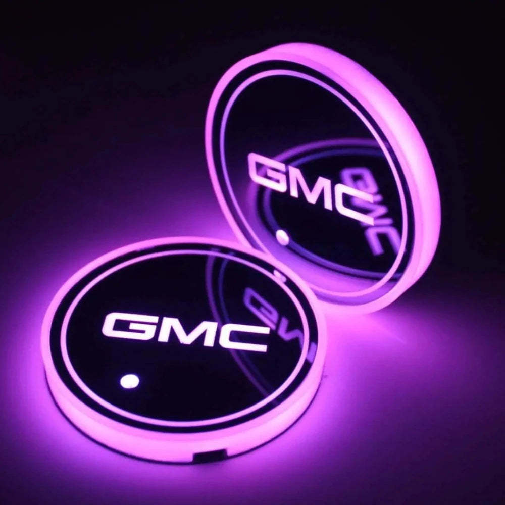 GMC Car Cup Holder Lights-Car Door Sills