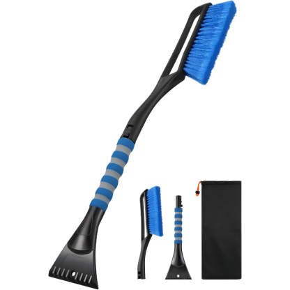 Dual Function Snow Brush And Ice Scraper Tool-Car Door Sills