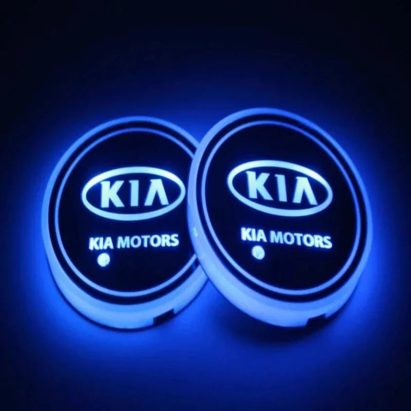 KIA Car Cup Holder Lights-Car Door Sills