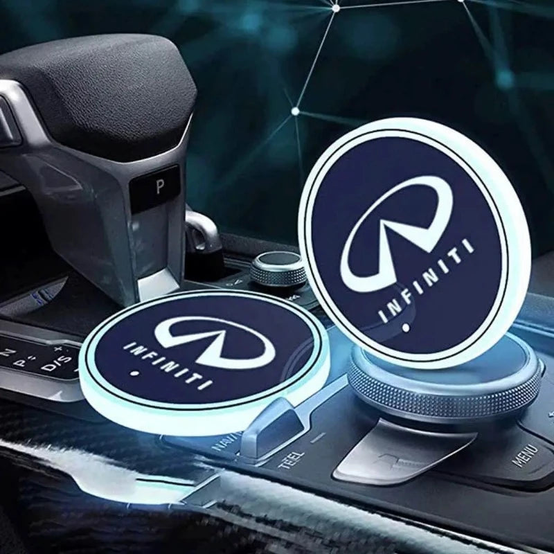 Infiniti Car Cup Holder Lights-Car Door Sills