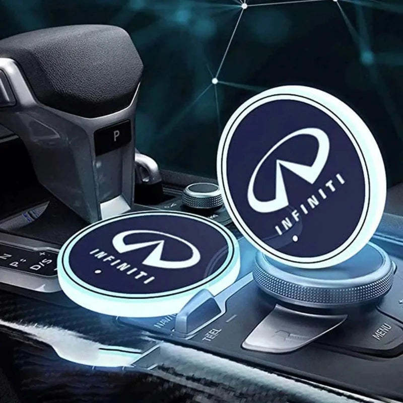 Infiniti Car Cup Holder Lights-Car Door Sills