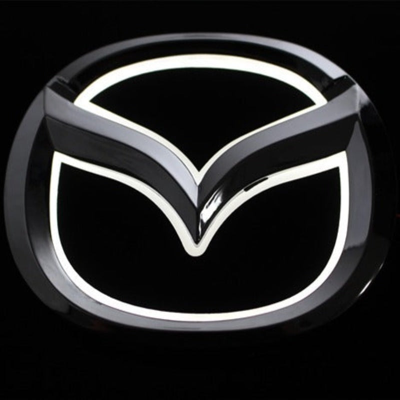 LED Light Up Mazda Emblem-Car Door Sills