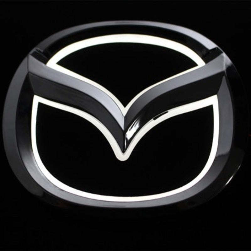LED Light Up Mazda Emblem-Car Door Sills