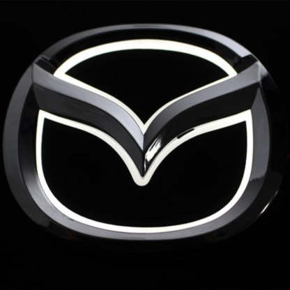 LED Light Up Mazda Emblem-Car Door Sills