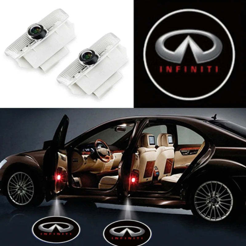 Set Of 2 Infiniti Door Light-Car Door Sills