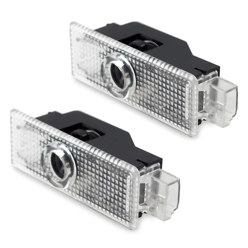 Set Of 2 Wireless BMW Door Step Light Logo-Car Door Sills