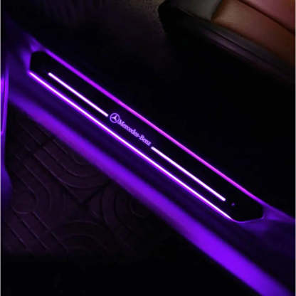 LED Illuminated Mercedes Benz Door Sills-Car Door Sills