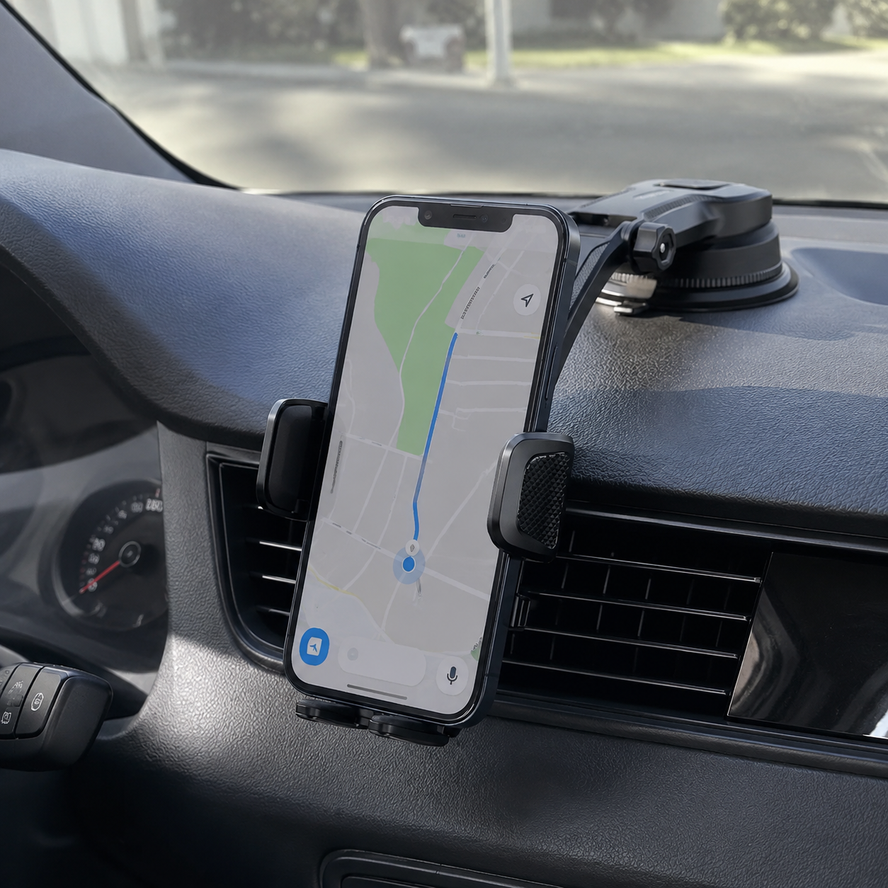 Adjustable Horizontal Vertical Universal Car Phone Holder For Dashboard