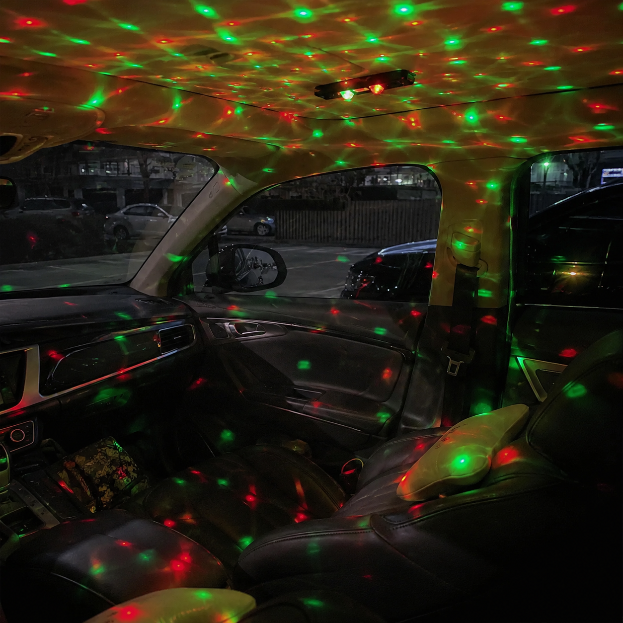Wireless RGB Car Interior LED Light With Remote Control And USB