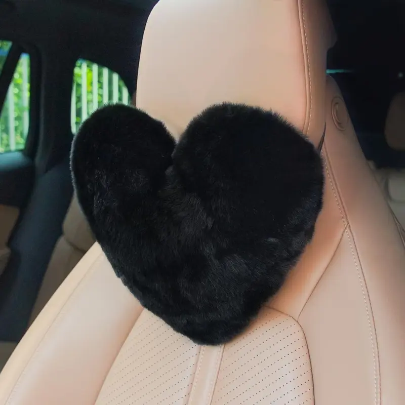 Cordate Shape Headrest Car Seat Pillow For Women