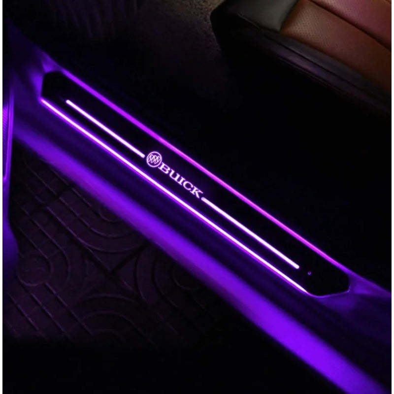 Illuminated LED Wireless Buick Door Sills-Car Door Sills