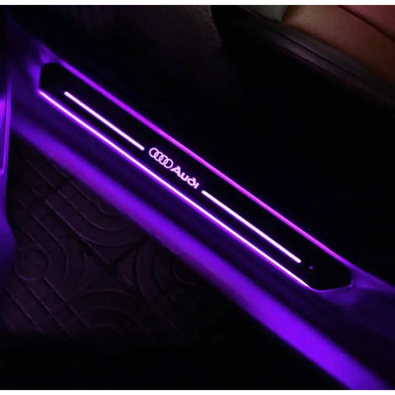 Illuminated LED Audi Door Sills-Car Door Sills