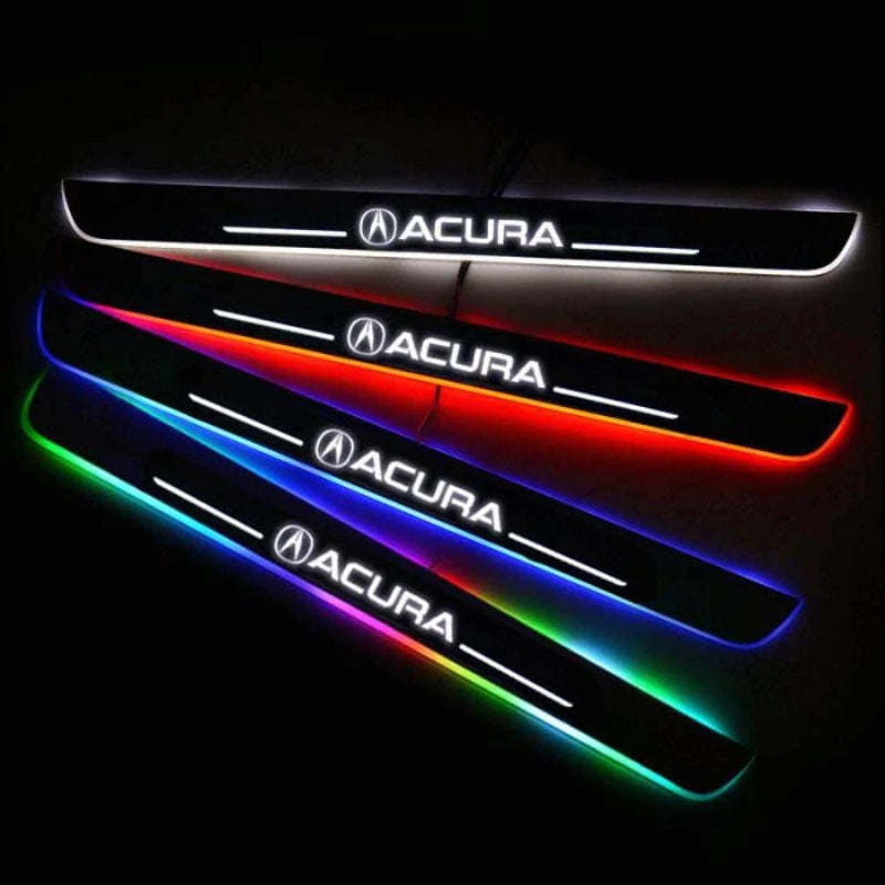 LED Wireless Illuminated ACURA Door Sills-Car Door Sills