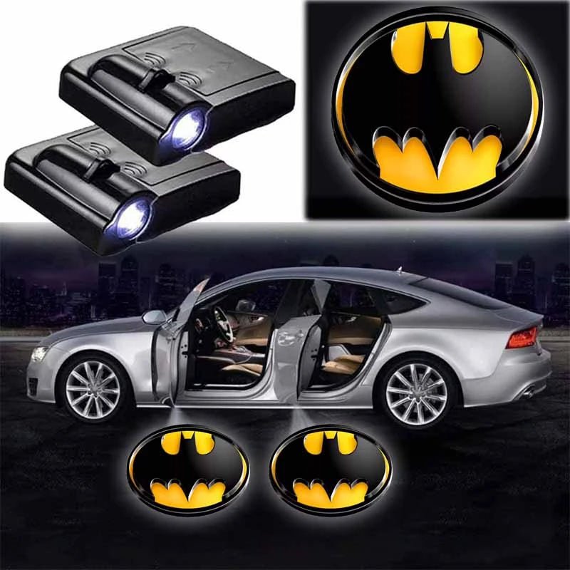Batman Car Door Lights-Car Door Sills